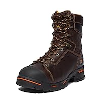 Timberland PRO Men's Endurance 8 Inch Steel Safety Toe Puncture Resistant Industrial Work Boot