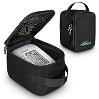 Carrying Case Compatible with OMRON Blood Pressure Monitor Silver BP5250 / Bronze BP5100 / Upper Arm 3 Series Home Blood Pressure Monitor, Portable Storage Organizer Bag with Handle (Bag Only)