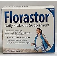 Florastor 100 Capsules/250 Mg, 2- 50 Count Bottles by Biocodex USA