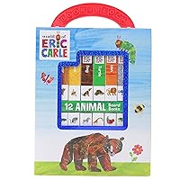 World of Eric Carle, My First Library Animal Board Book Block 12-Book Set - PI Kids World of Eric Carle, My First Library Animal Board Book Block 12-Book Set - PI Kids Hardcover Board book