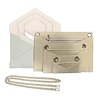 Kirigami Conversion Kit with Chain/Pochette Kirigami Insert with O Rings [Set of 3] / Gold Chain Silver