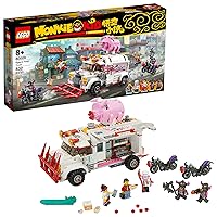 LEGO Monkie Kid: Pigsy’s Food Truck 80009 Building Kit, Gift for Kids (832 Pieces)