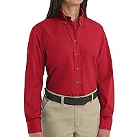 Red Kap Women's Poplin Dress Shirt