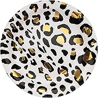Creative Converting Leopard Paper Plates, 24 ct