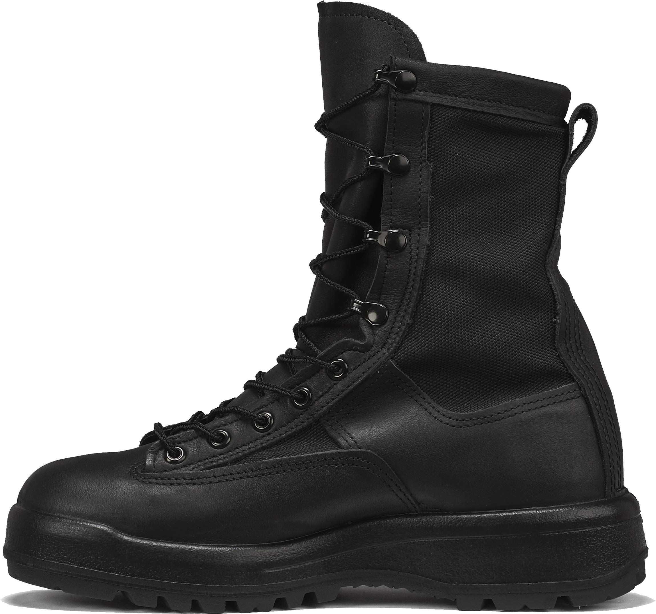 Belleville 700 8 Inch Waterproof Duty Black Tactical Boots for Men - Polishable Leather and Nylon with Oil-Resistant Gore-Tex Lining for Police, EMS, and Security Personnel