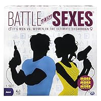 Battle of the Sexes Adult Board Game - Funny Card Games for Adults - Trivia Game Pitting the Men Against the Women - Great for Parties and Couples' Night - 2 or More Players - Ages 16 and Up