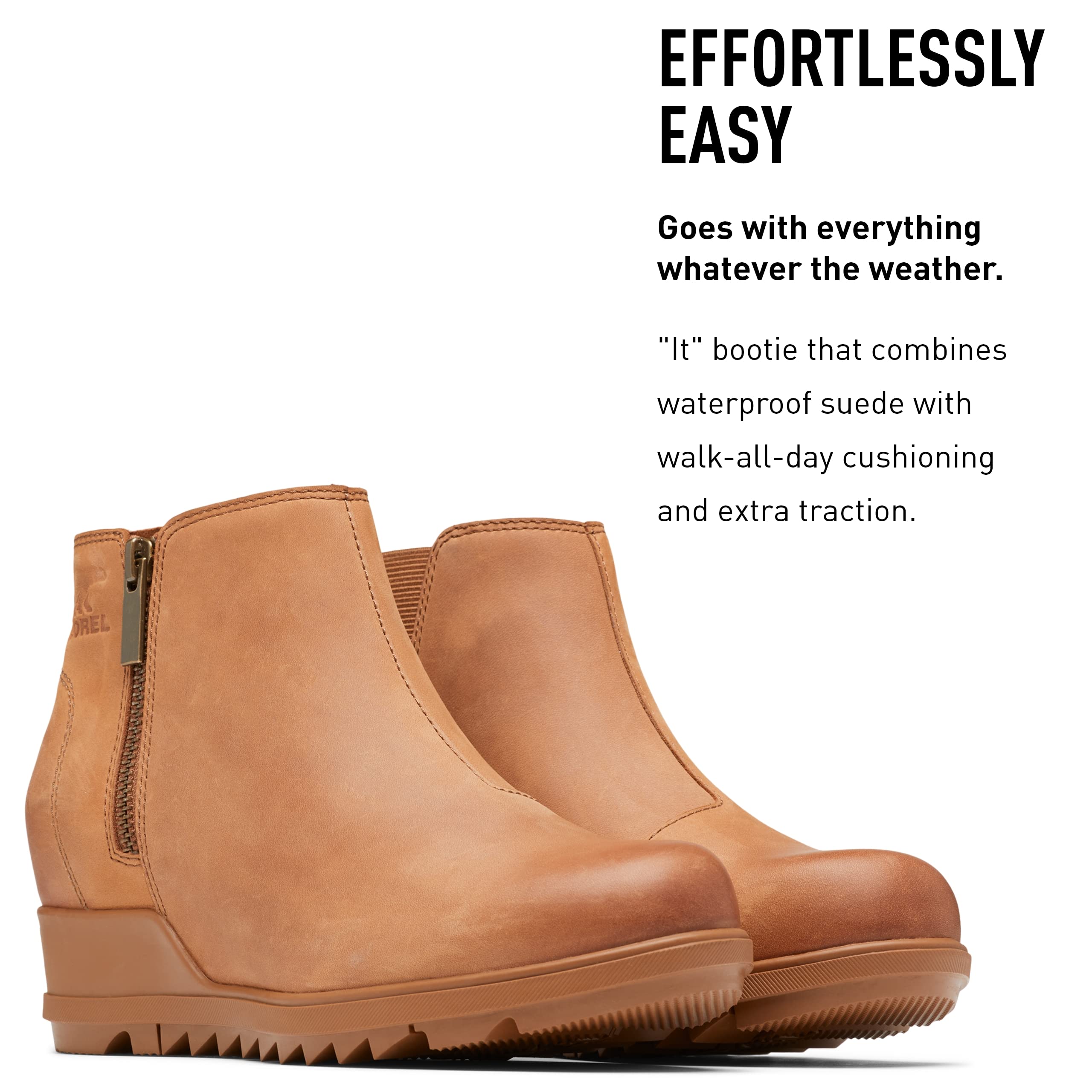 Sorel Women's Evie Zip Leather Boot