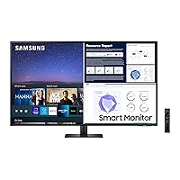 Samsung M70 Smart 43 Inch 4K Computer Monitor, Smart TV Apps, Microsoft 365, 4K Monitor (LS43AM702UNXZA)