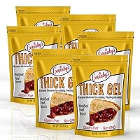 Cornaby’s Thick Gel 1 lb. (Pack of 6) | Premium Waxy Maize Starch, 2x More Thickening | Gluten-free, non-GMO, Natural Food Thickener for Thickening Soups, Sauces, Gravies, Cooked Pudding, and More!