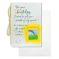 Blue Mountain Arts Rainbow Birthday Card for Him or Her, 6.9 x 5.4 inches