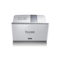 BenQ MW843UST Ultra-Short Throw Projector WXGA (1280 X800), 3,000 ANSI Lumens, 13,000:1 High Contrast Ratio, with Wall Mount Projector