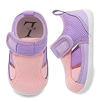 L-RUN Toddler Shoes Barefoot Kids Sneakers Wide Minimalist Boys Girls Summer Footwear for Indoor Outdoor Walking Running