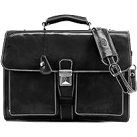 Floto Novella Leather Briefcase Attache Messenger Bag
