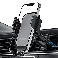 OMOTON Phone Holder for Car, 360° Adjustable Air Vent Car Phone Cradle，Fit for iPhone 14 13, All Smartphones