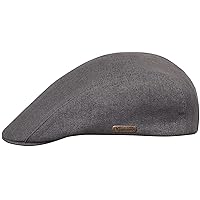 Sterkowski Gecko Flat Cap | 100% Linen Super Light Summer Hat with Cotton Sweatband