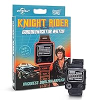 Knight Rider: Communicator Watch - Michael's Comlink Watch Replica, Digital Watch, Officially Licensed Collectable Based Off The Hit Franchise