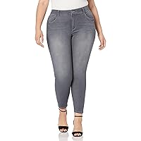 Democracy Women's Plus Size Ab Solution High Rise Jegging