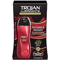 Trojan Arouses & Releases Personal Lubricant, 3 oz.