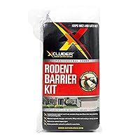 Rodent Control Fill Fabric, Large DIY Kit, Stainless Steel Wool, Stops Rats and Mice