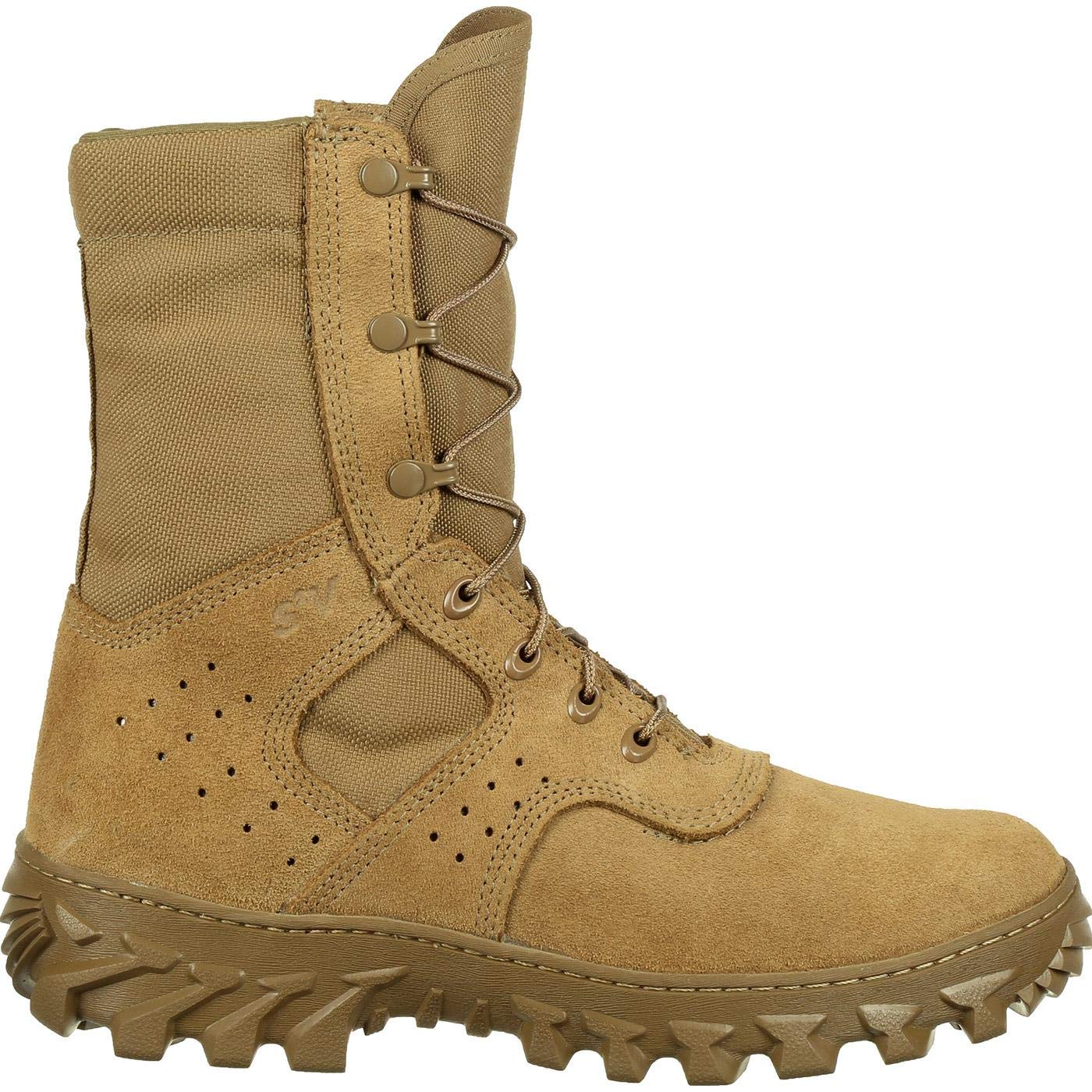 ROCKY S2V Enhanced Jungle Puncture Resistant Boot Size 15(M) Coyote Brown