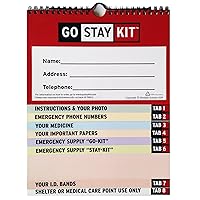 Go Stay Kit - The Ultimate Emergency Preparedness Kit - Individual Go Stay Kit - The Ultimate Emergency Preparedness Kit - Individual Spiral-bound