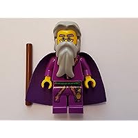 Dumbledore (Purple, YF) - LEGO Harry Potter Minifigure