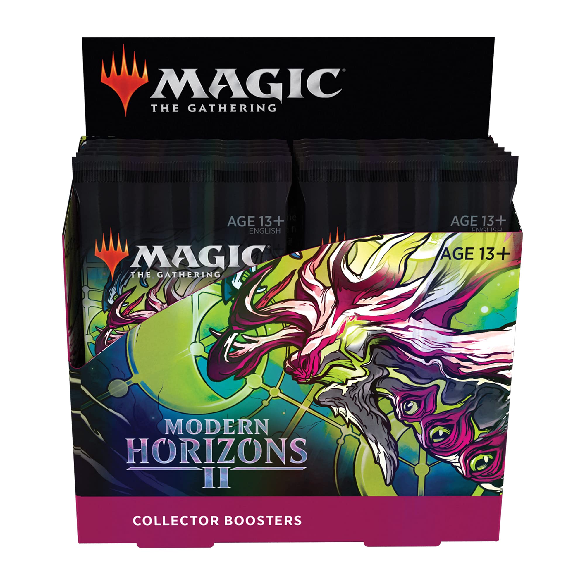 Magic The Gathering Modern Horizons 2 Collector Booster Box | 12 Packs (180 Magic Cards)