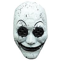 Ghoulish Productions Buttons Eyes Mask, Coraline Face Latex Mask. The Other Mother Of Coraline Mask. White Face With Black Buttons Eyes Mask. Urban Masks Line. Adult Mask One size latex mask