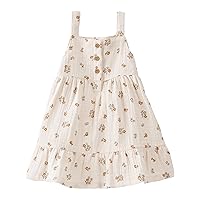little planet by carter's baby-girls Baby & Toddler Girls' Organic Cotton Dress, Spring Bloom, 9 Months