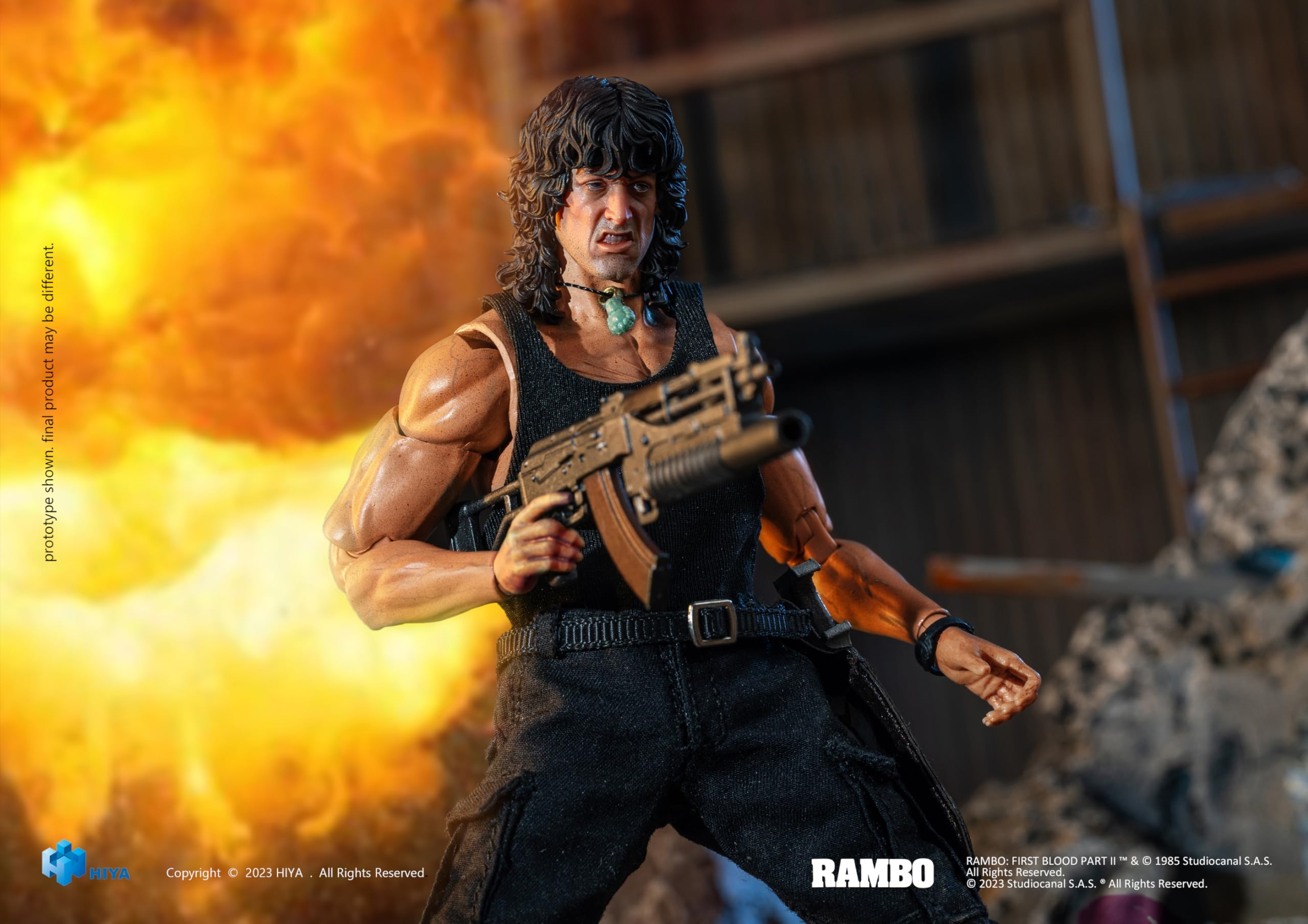 Hiya Toys Rambo: First Blood Part III – Rambo Super Series Previews Exclusive 1:12 Scale Action Figure