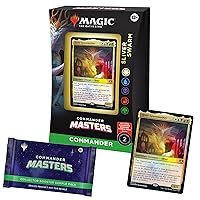 Magic: The Gathering Commander Masters Commander Deck - Sliver Swarm (100-Card Deck, 2-Card Collector Booster Sample Pack + Accessories)