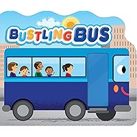 Bustling Bus - Touch and Feel Board Book - Sensory Board Book