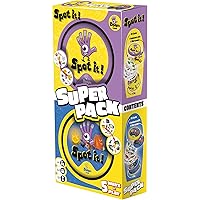 Spot It! Card Game Super Pack Bundle | Includes Spot It! Classic and Camping | Fun Visual Game for Kids and Adults | Age 6+ | 2-5 Players | Average Playtime 15 Minutes | Made by Zygomatic