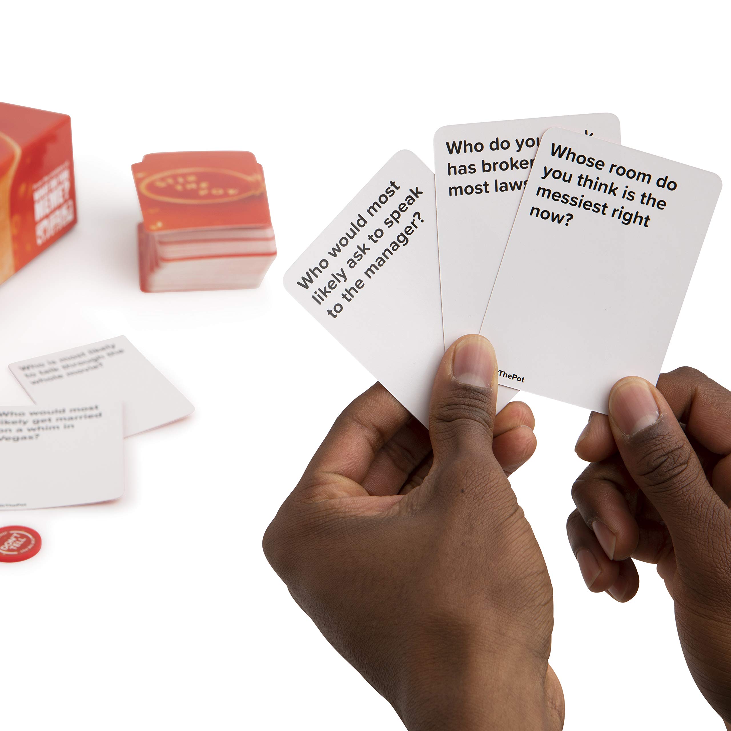 WHAT DO YOU MEME? Stir The Pot - The Party Game That Roasts Your Friends - Adult Card Games for Game Night
