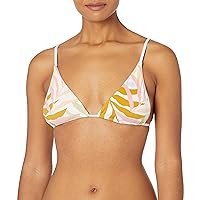 Billabong Women's Standard V Neck Cami Bikini Top, Tropic Jungle Multi, M