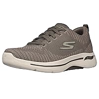Skechers Men's Gowalk Arch Fit-Athletic Workout Walking Shoe with Air Cooled Foam Sneaker, Taupe 2, 9