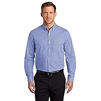 Port Authority ® Men's Easy Care Shirt, True Royal/White, X-Large