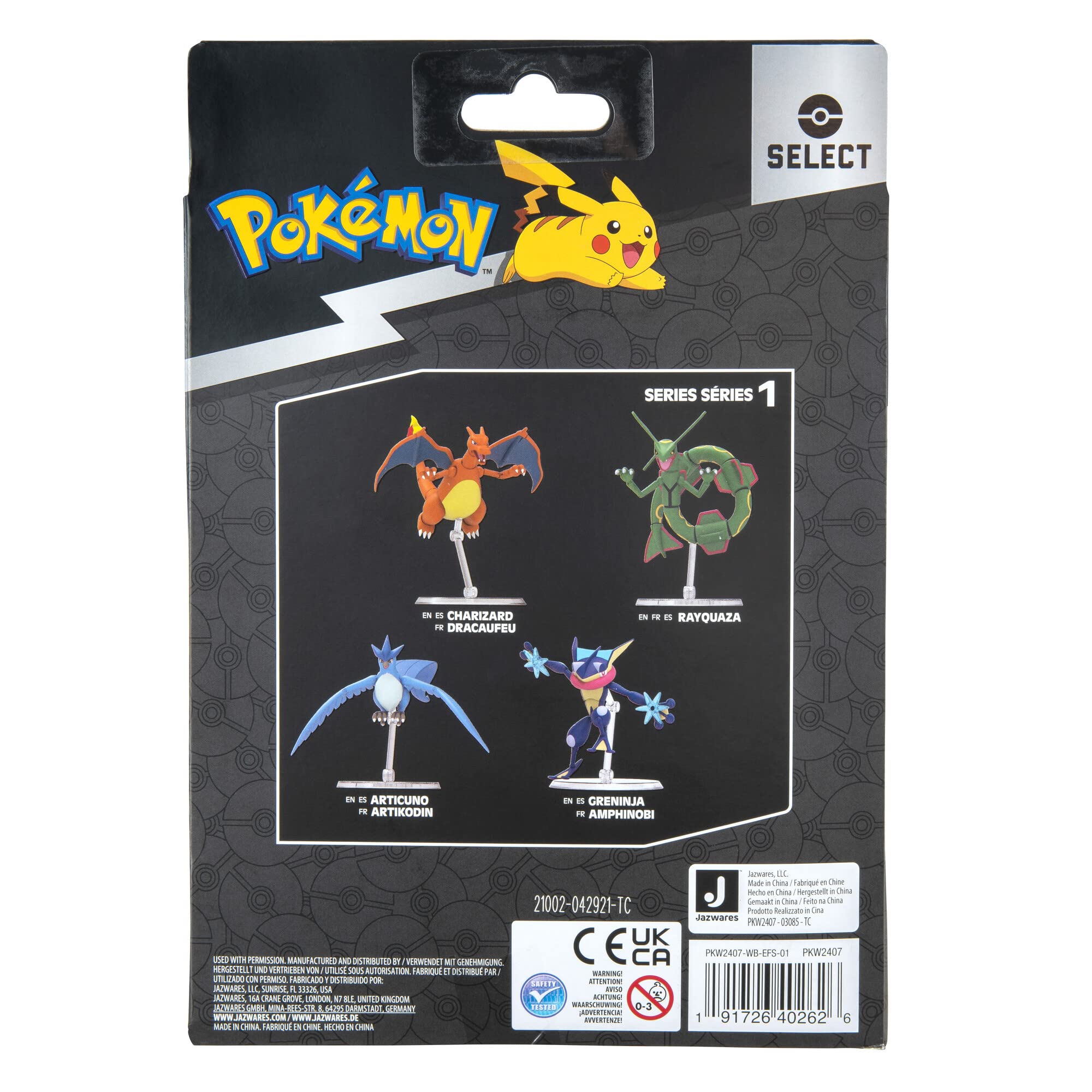 Pokemon Charizard, Super-Articulated 6-Inch Figure - Collect Your Favorite Figures - Toys for Kids and Pokémon Fans