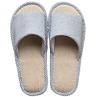 House Slippers,Women's and Men's Cotton Causal Soft Slippers Anti-Slip for Indoor and Outdoor