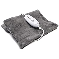 DMI Heating Pad for Pain Relief with 4 Heat Options & Moist Heat for Back Pain Relief,FSA and HSA Eligible,Neck and Shoulders,Muscle Aches,Arthritis,Period Cramps,9ft Cord,14.5 x 12 ',Medium