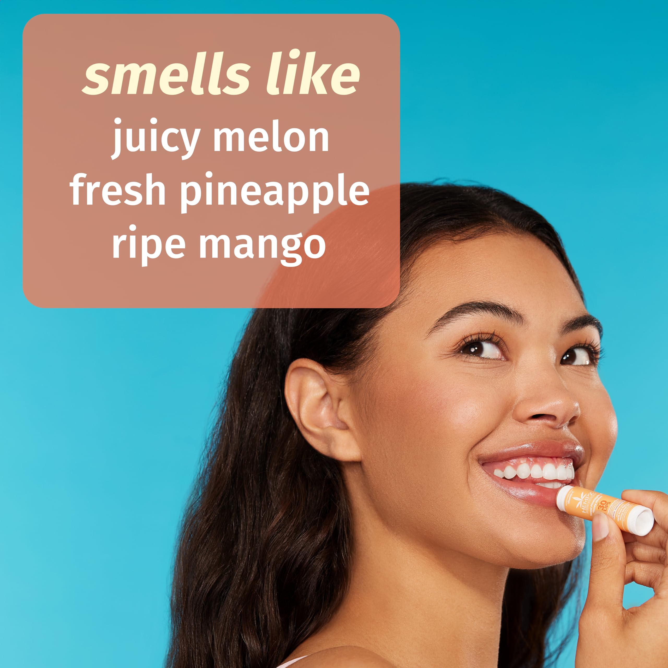 Sweet Pineapple & Honey Melon Herbal Lip Sunscreen .15 oz. SPF 30