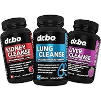 DR. BO Lung Liver Kidney Cleanse Support - Premium Herbal Formulas for Cleansing & Overall Health