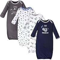 Hudson Baby baby-girls Cotton Gowns