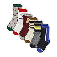 The Children's Place Boys' Variety Crew Socks 6-Pack