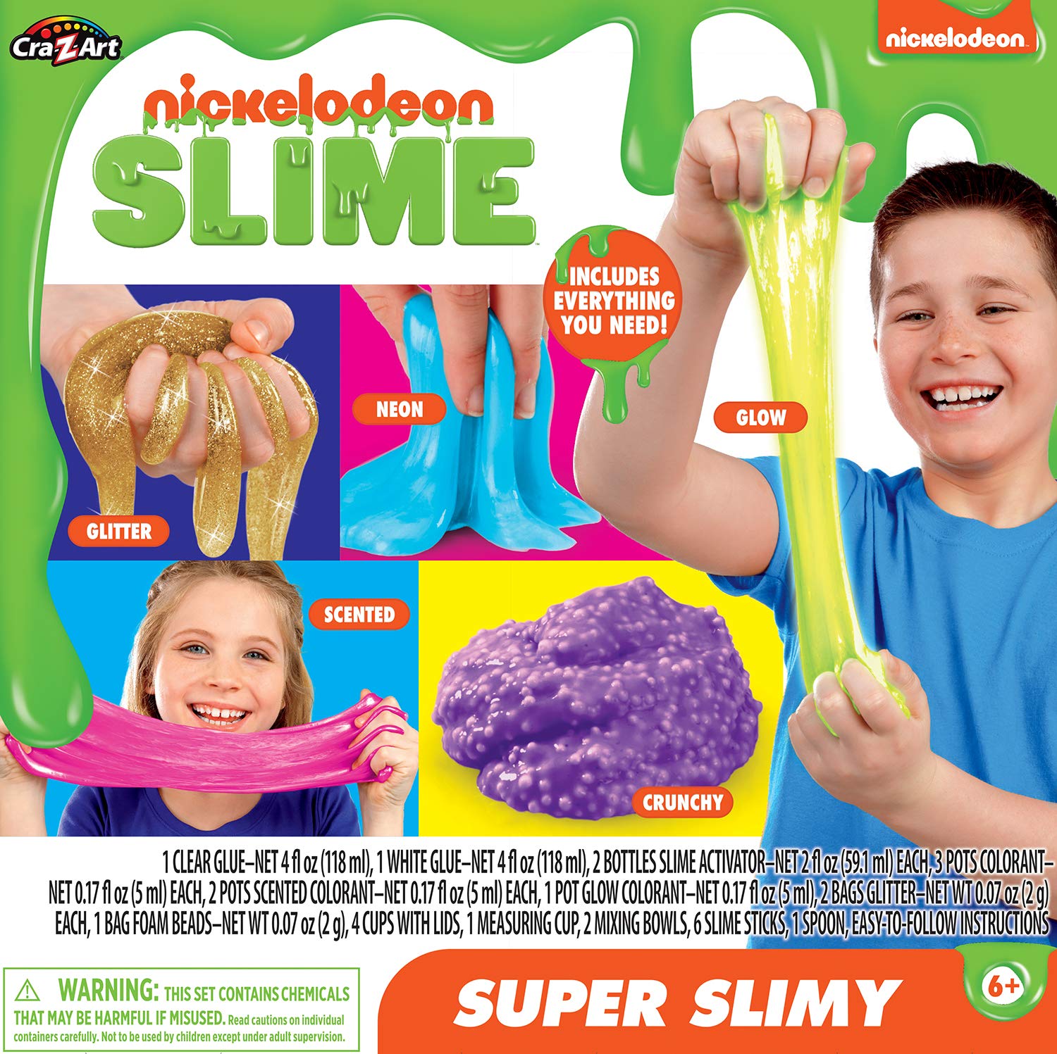 Nickelodeon Slime Super Slimey DIY Kit