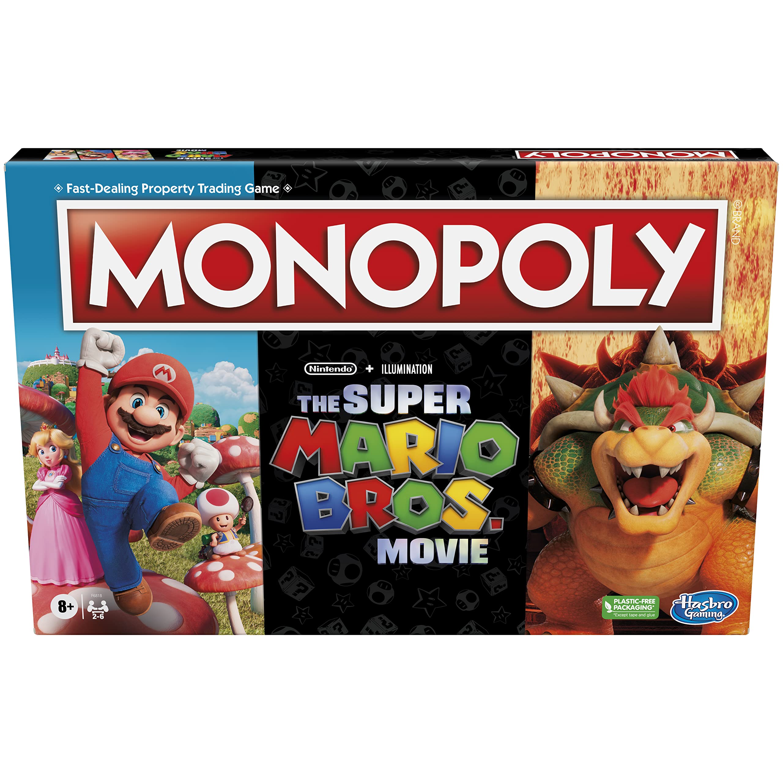 Mua Monopoly The Super Mario Bros. Movie Edition Kids Board Game | Family  Games For Super Mario Fans | Includes Bowser Token | Ages 8+ | 2-6 Players  Trên Amazon Mỹ Chính Hãng 2023 | Giaonhan247
