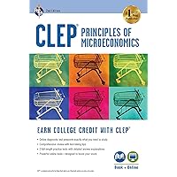 CLEP® Principles of Microeconomics Book + Online (CLEP Test Preparation)