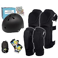 OUTER SPACE BUNDLE: Kids Protective Gear Set + DIY Kids Helmet, Best Gift for Little Girls