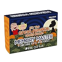 AQUARIUS - Peanuts Charlie Brown Great Pumpkin Memory Master Card Game