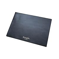 Custom Black Leather Placemat for Restaurant-Heat Resistant Table Mat, Plate Mat Set, Rustic Placemats, Farmhouse Placemats, Table Runner, Washable Placemats, Dinner Mats, Personalized Place Mats